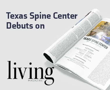 Dr. Shah Siddiqi and Texas Spine Center Debuts on Living Magazine