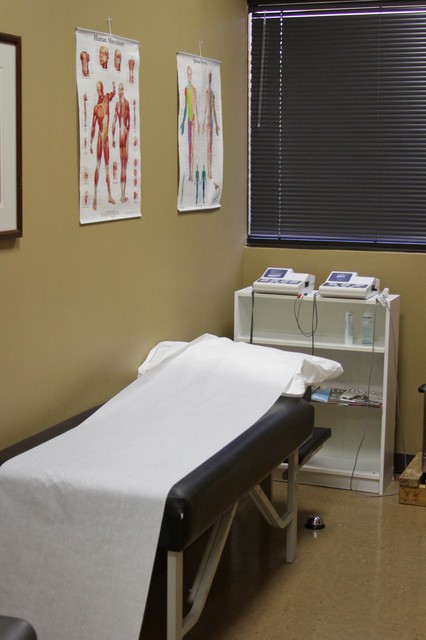 Examination Table at Texas Spine Center in Houston 